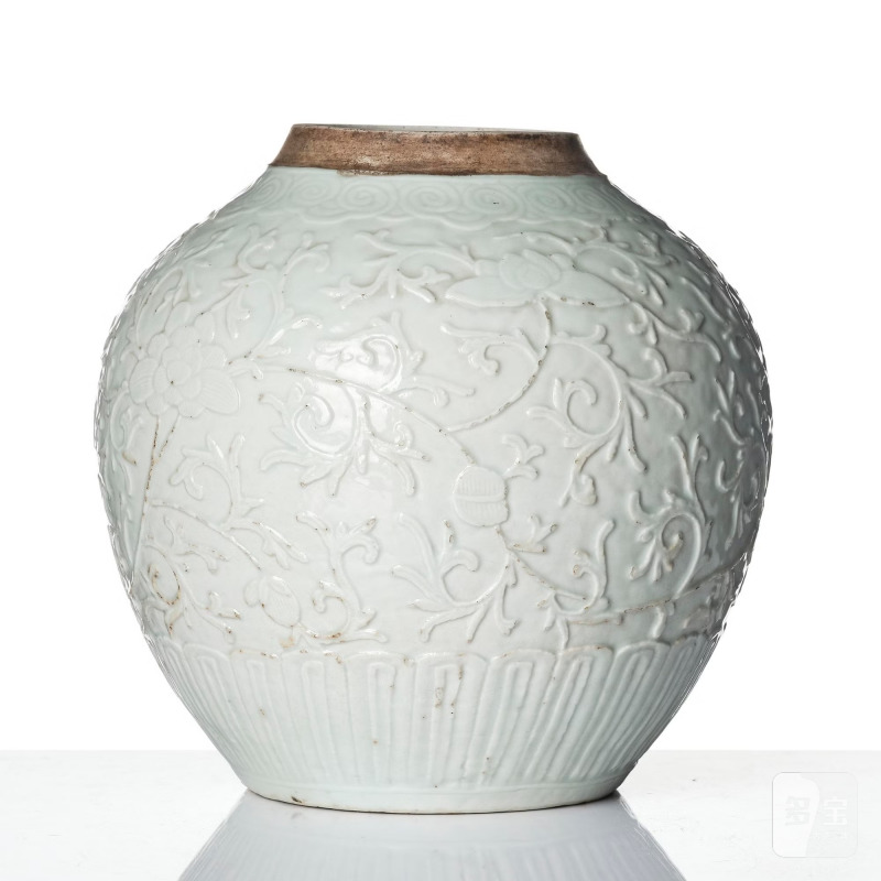 A blanc de chine jar, - 图4